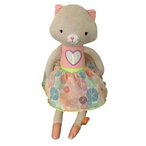 B Softies Maison Battat 15" Kitty Cat Ballerina Plush 2019. Preloved